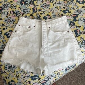 Abercrombie and Fitch Curve Love High Rise Mom Shorts